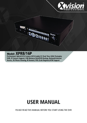 XVision XPR8/16P User Manual