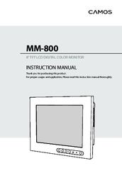 Camos MM-800 Instruction Manual
