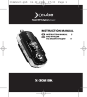 XCube X-302 BK Instruction Manual