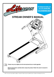 LifeSpan STREAM Owner's Manual
