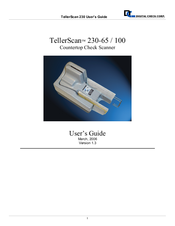 Digital Check TellerScan 230-100 User Manual
