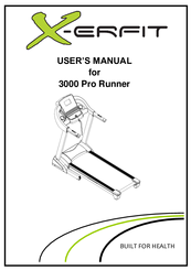 X-erfit 3000 Pro Runner User Manual