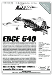 HYPE EDGE 540 Instruction Manual