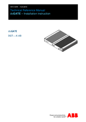 ABB doGATE Installation Instructions Manual