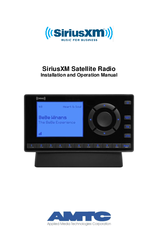 AMTC SiriusXM Installation And Operation Manual