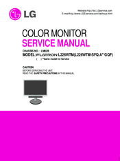 LG Flatron L226WTM-SFQ.A**GQF Service Manual