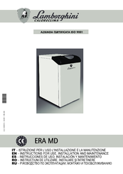 LAMBORGHINI ERA MD Instructions For Use, Installation And Maintenance