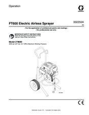 Graco FT600 278680 Operation