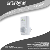 Energenie EG-PM1W-001 Quick Installation Manual