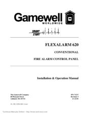 Gamewell FLEXALARM 620 Installation & Operation Manual