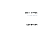 SAGEMCOM D770 Quick Start Manual
