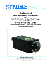 SenTech STC-1100D Operating Manual