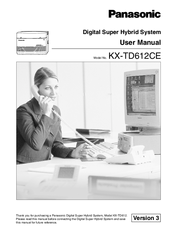 Panasonic KX-TD612CE User Manual