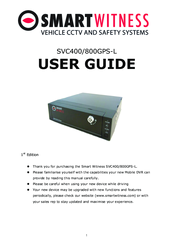 SmartWitness SVC800GPS-L User Manual