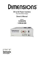 µ-Dimension 12WA7N Owner's Manual