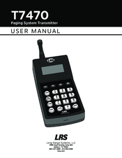 Long Range Systems T7470 User Manual