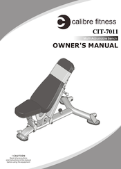 Calibre Fitness CIT-7011 Owner's Manual