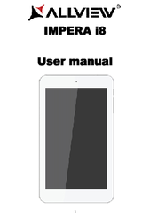 Allview IMPERA i8 User Manual