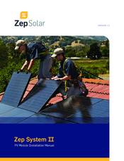 ZepSolar ZEP SYSTEM II Installation Manual