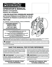 Powerstroke PS171433 Operator's Manual