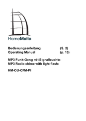 HomeMatic HM-OU-CFM-PI Instruction Manual