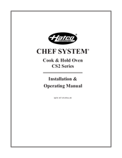 Hatco CS2-10 Installation & Operating Manual