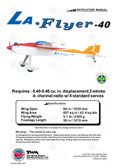 TWM La-Flyer-40 Instruction Manual