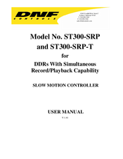 DNF Controls ST300-SRP-T User Manual