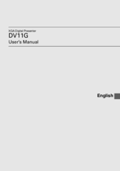 NEC DV11G User Manual