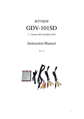 Jetview GDV-101SD Instruction Manual
