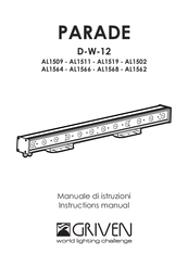 Griven PARADE D-W-12 AL1566 Instruction Manual