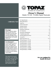 Topaz TZ-60B Owner's Manual