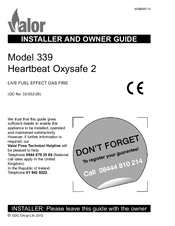 Valor Heartbeat Oxysafe 2 339 Installer And Owner Manual