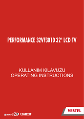 VESTEL 32VF3010 Operating Instructions Manual
