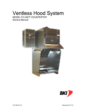 BKI FH-28CT COUNTERTOP Service Manual