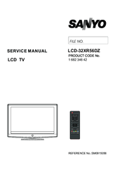 Sanyo LCD-32XR56DZ Service Manual