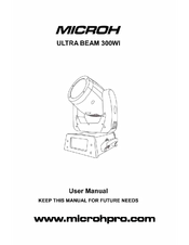 Microh Ultra beam 300WI User Manual