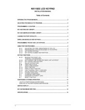 Interlogix NX1192E Installation Manual