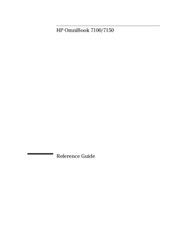 HP OmniBook 7150 Reference Manual