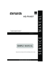 Aiwa HS-PX497 Service Manual