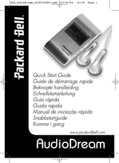 Packard Bell AudioDream Quick Start Manual
