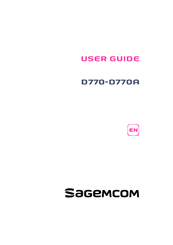 SAGEMCOM D770A User Manual