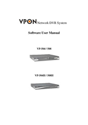 Vpon VP-508 Software User Manual