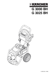 Kärcher G 3025 BH Operator's Manual