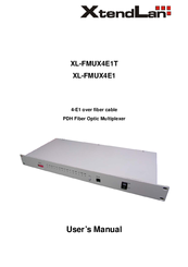 XtendLan XL-FMUX4E1T User Manual