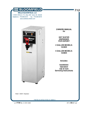 Bloomfield 1223EX Owner's Manual