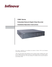 Infinova V3061 Series Installation & Operation Instructions