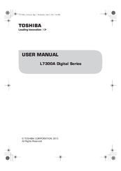 Toshiba L7300A Digital Series User Manual