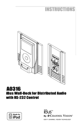Channel Vision A0316 User Instructions