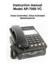 Able-phone AP-7000 VC Instruction Manual